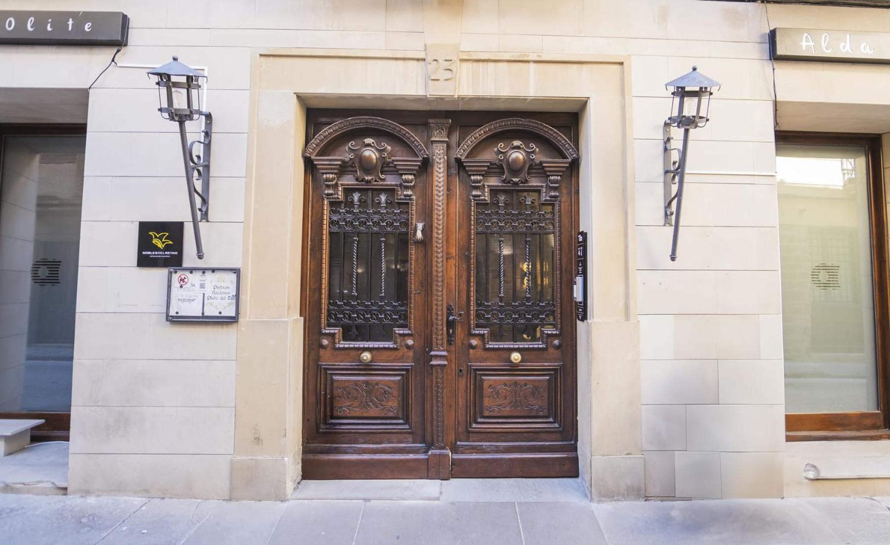 Hotel Alda Castillo De Olite Buitenkant foto